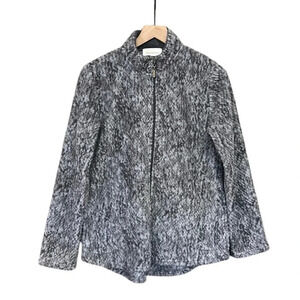 Stan Herman Full Zip Fleece Lightweight Jacket Pockets Women’s Size Small